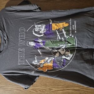 The Who South Americanized Tour Live In Concert Gray Graphic T-Shirt